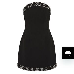 Rebecca Vallance Nyx Strapless Mini Dress